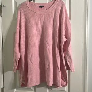 EUC 3X Talbots Pink Sweater
